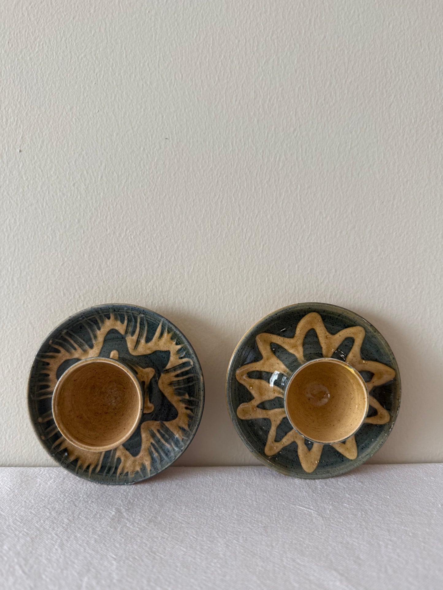 Ceramic egg cups