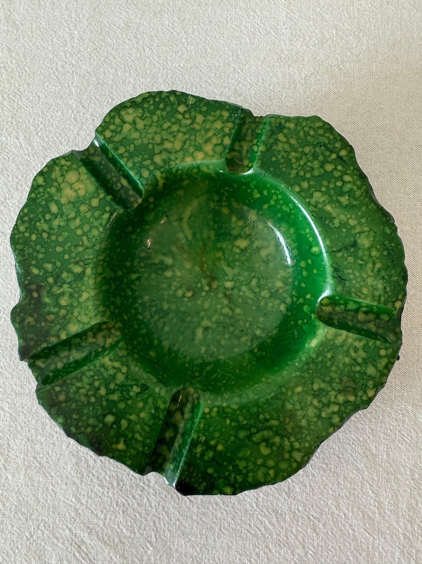 Green dish