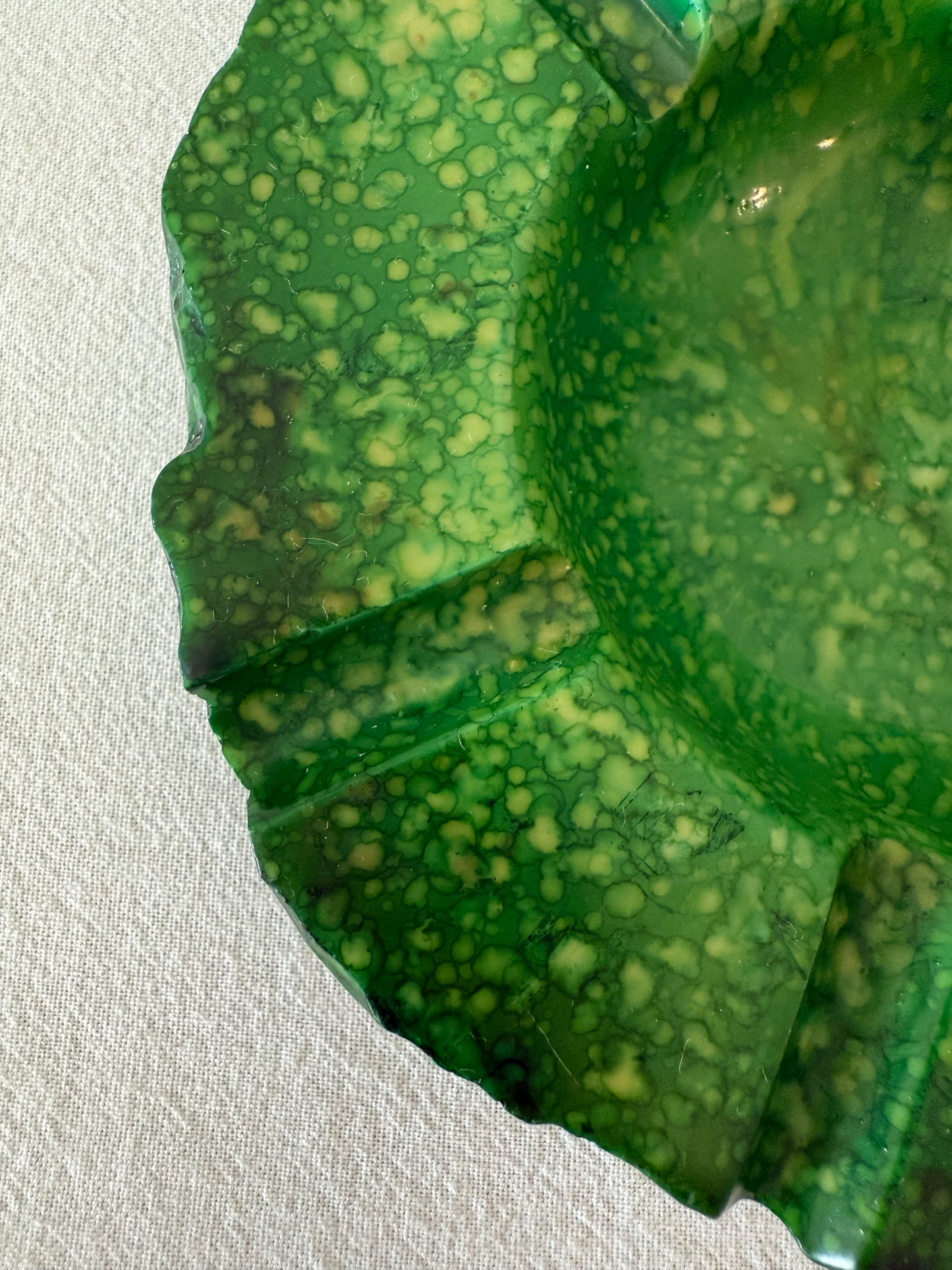 Green dish