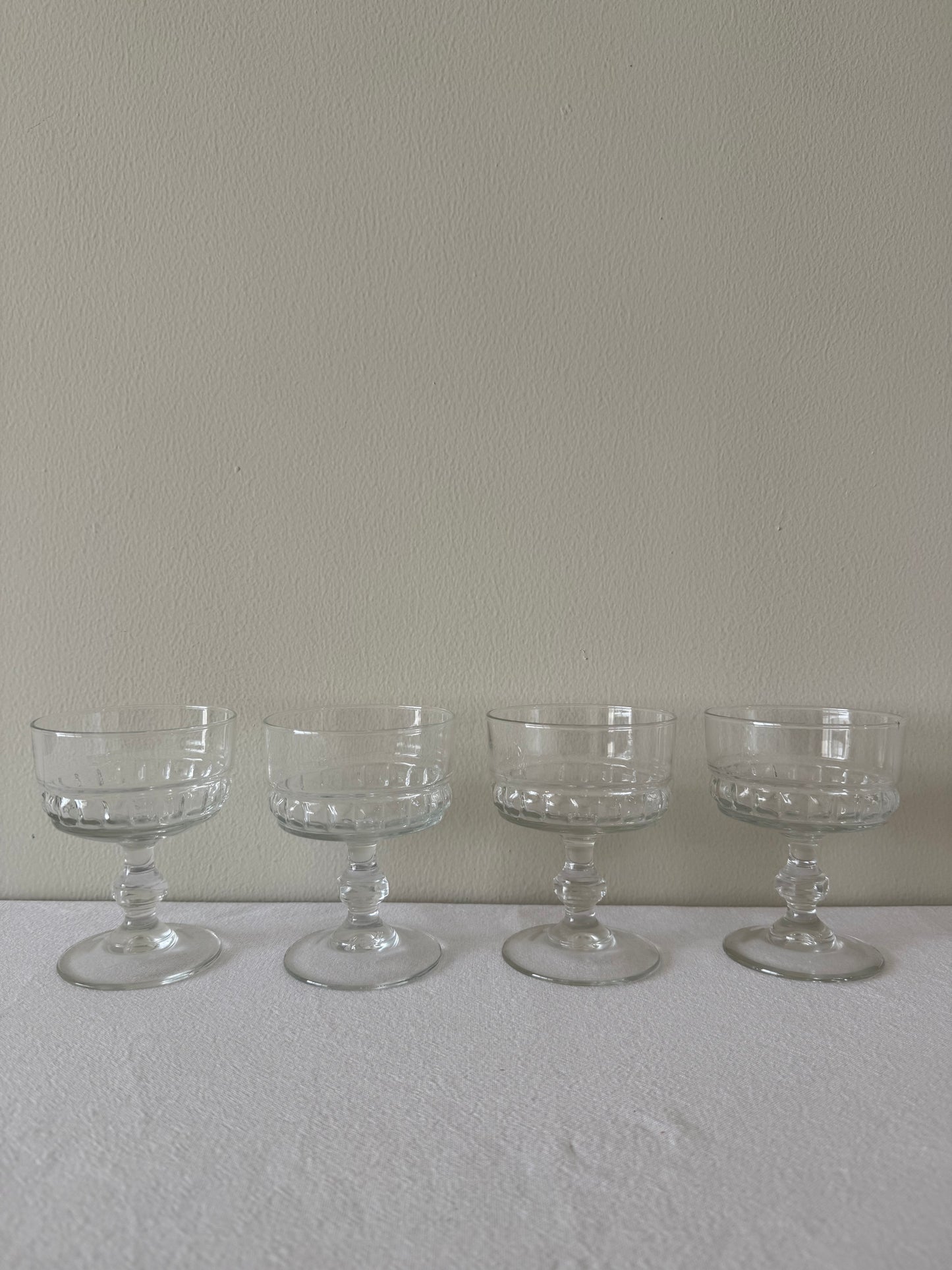 70's glass dishes
