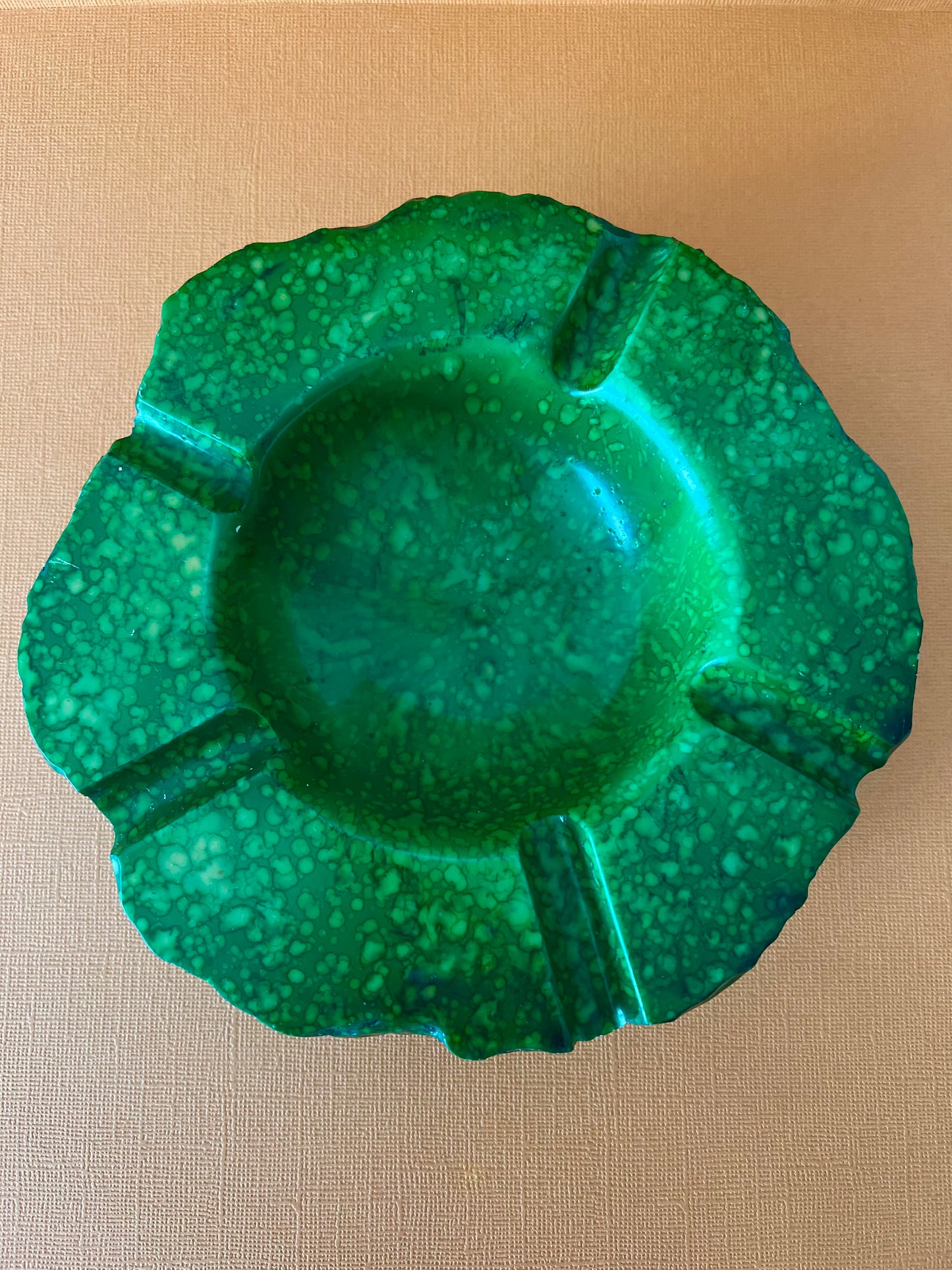 Green dish