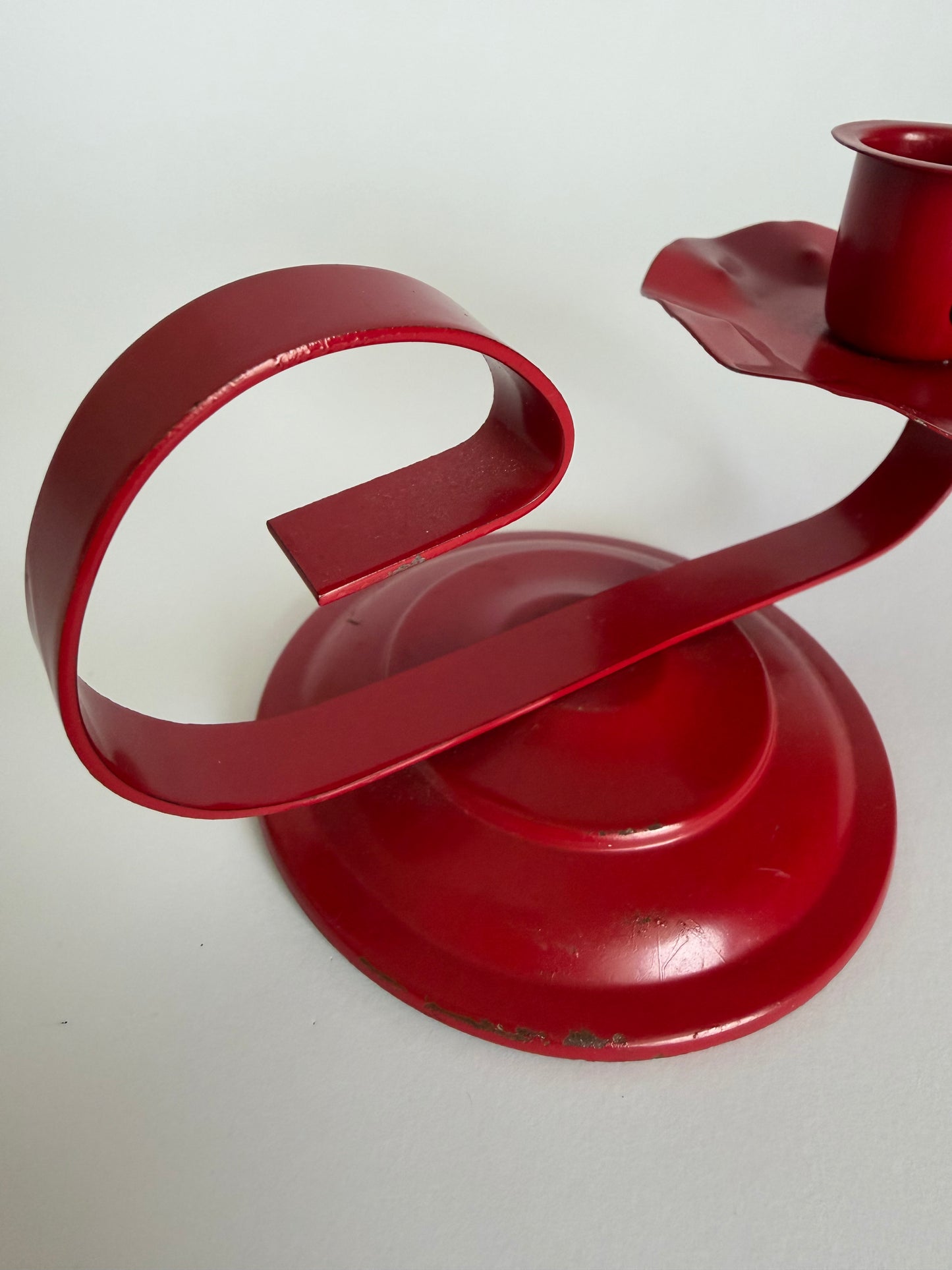 Chamberstick candle holder