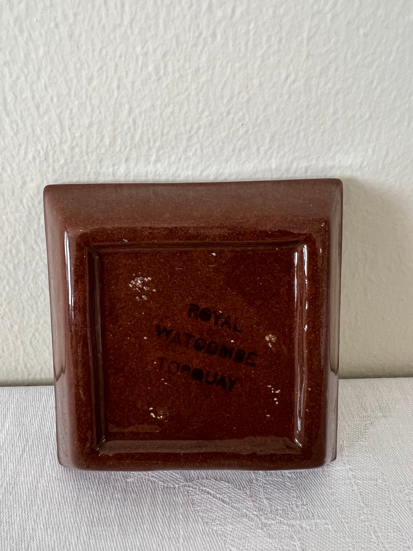 Watcombe pottery trinket tray dish