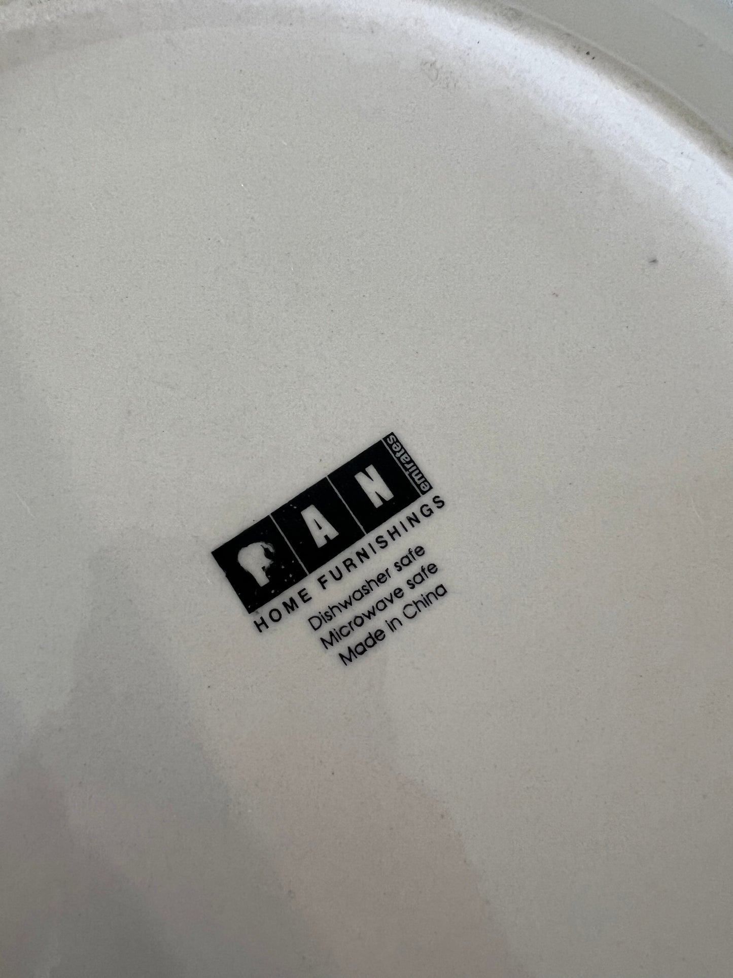 Rainbow plate set