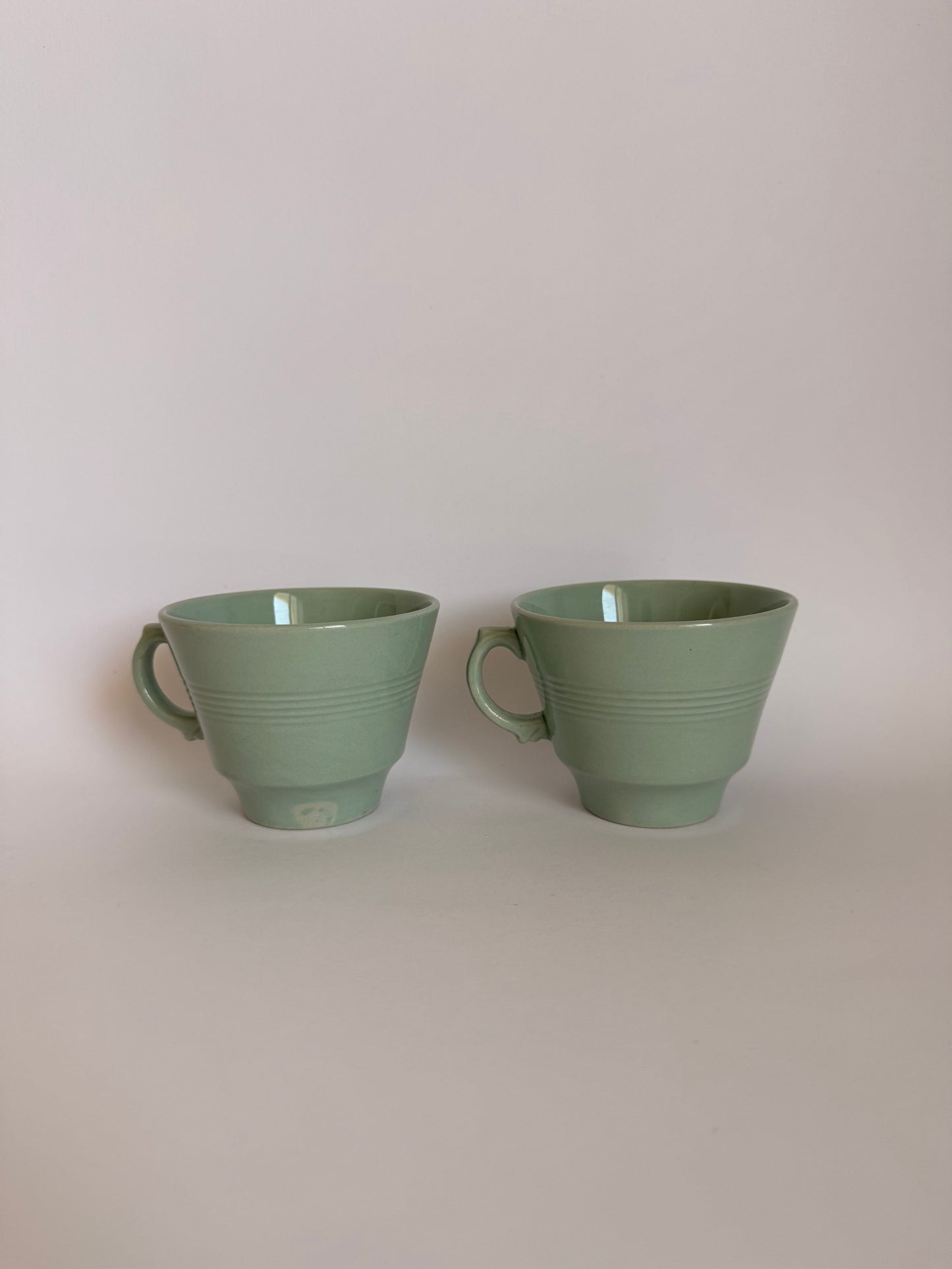 Woods Ware Beryl cups