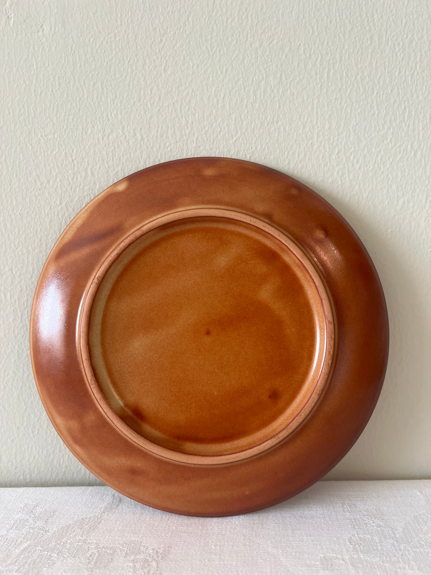 Orange plate