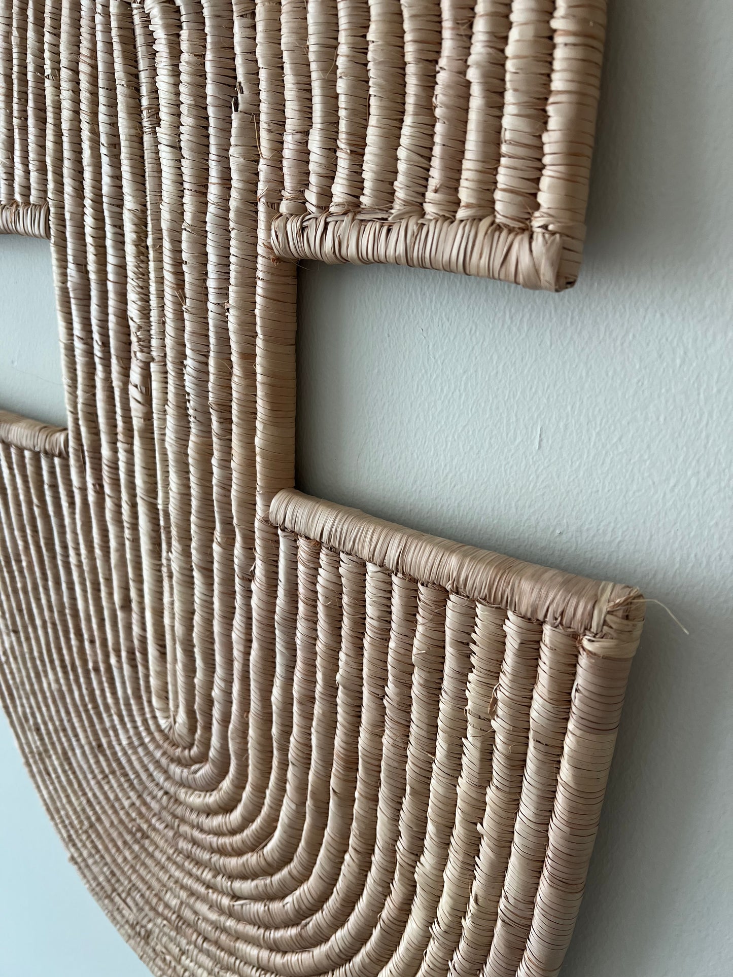 Raffia mat