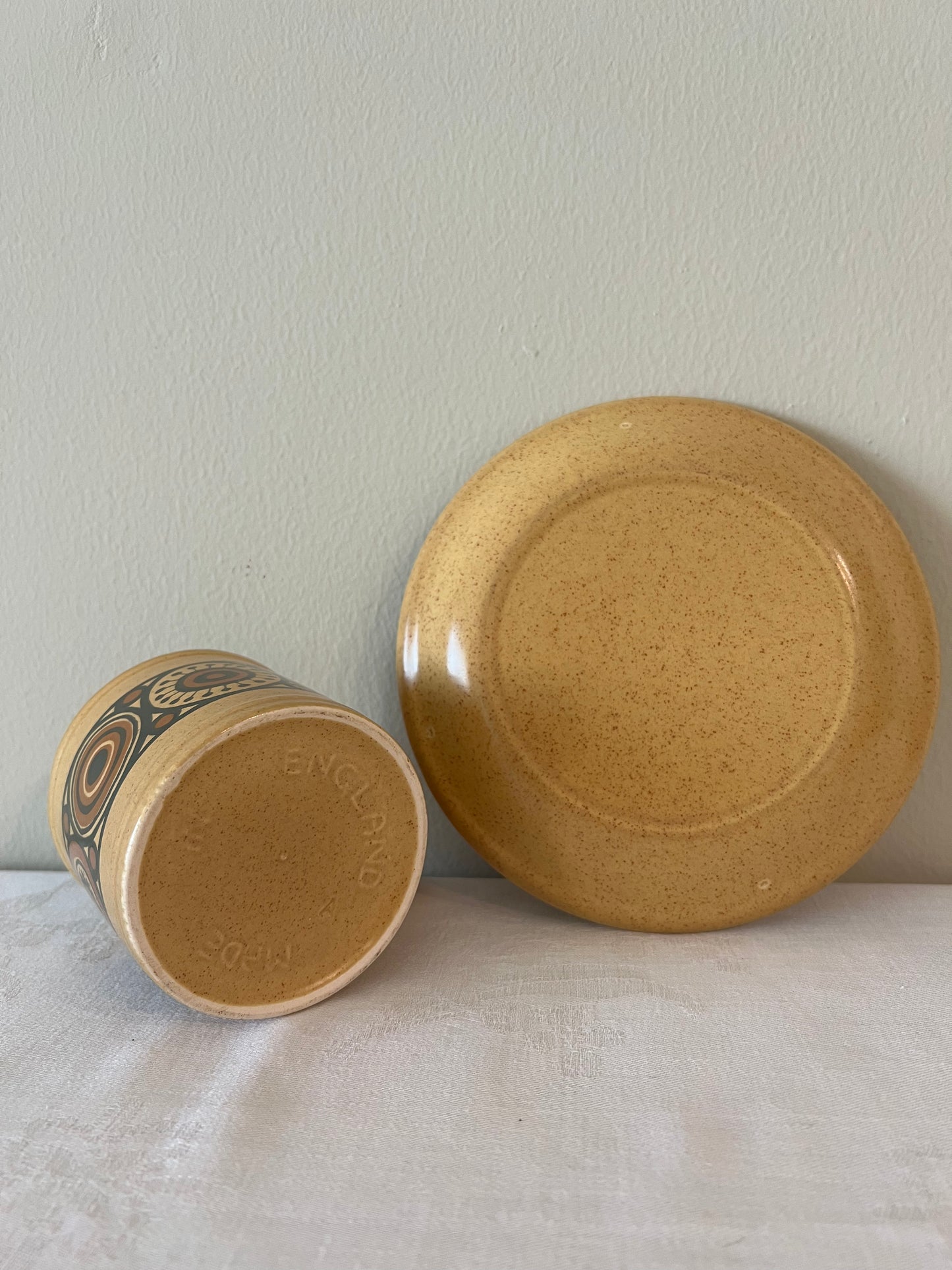 Cup and saucer