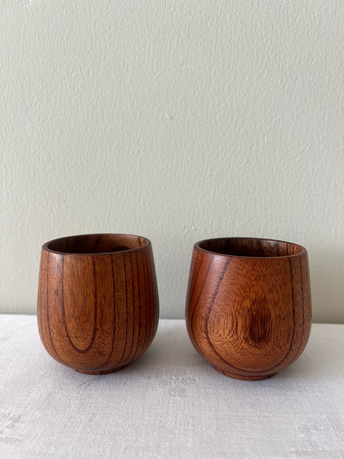 Wooden cups