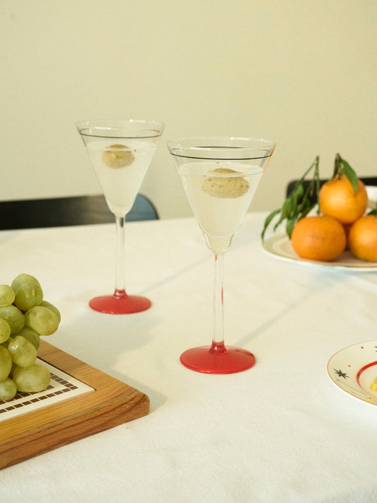 Martini glasses