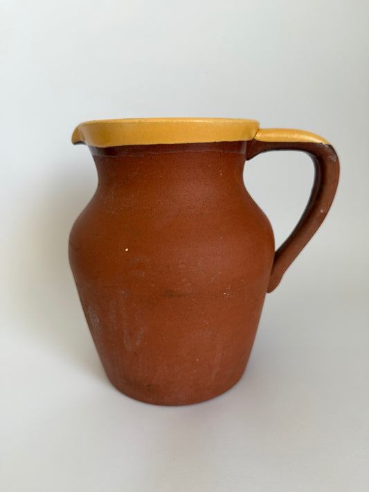 Terracotta jug