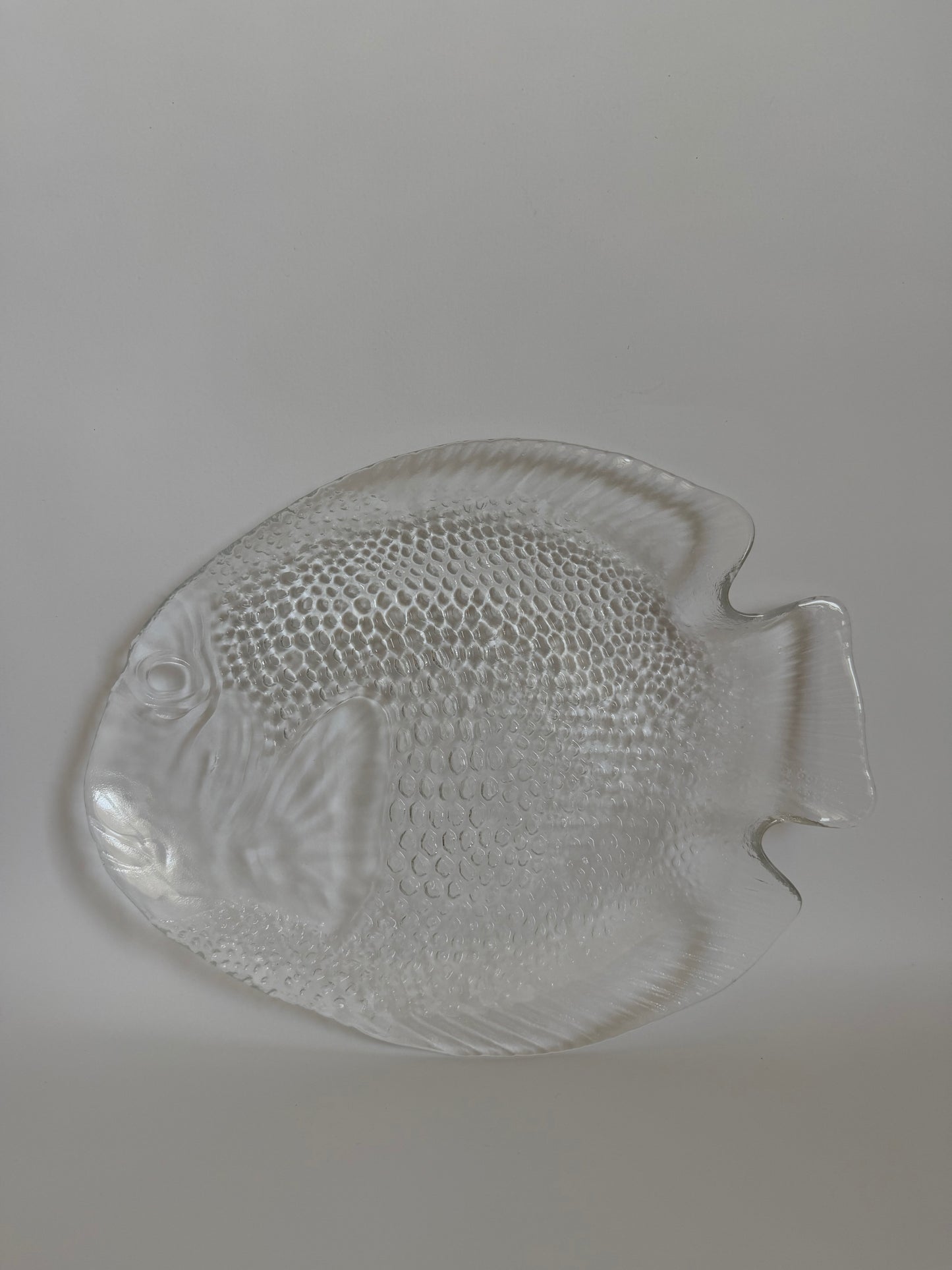 Arcoroc France Fish glass dish