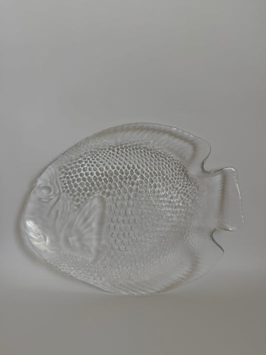 Arcoroc France Fish glass dish