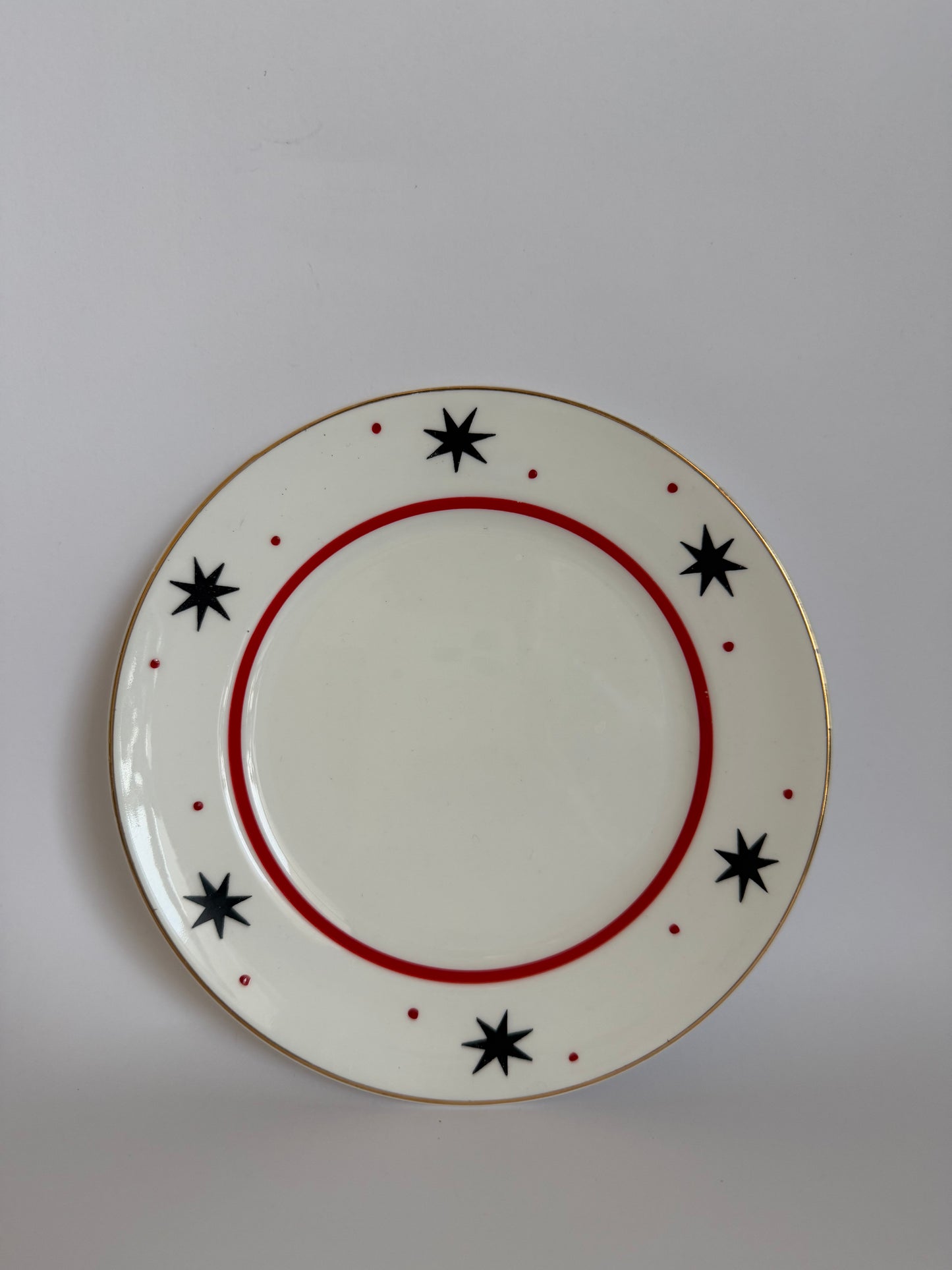 Fine Bone China star plates