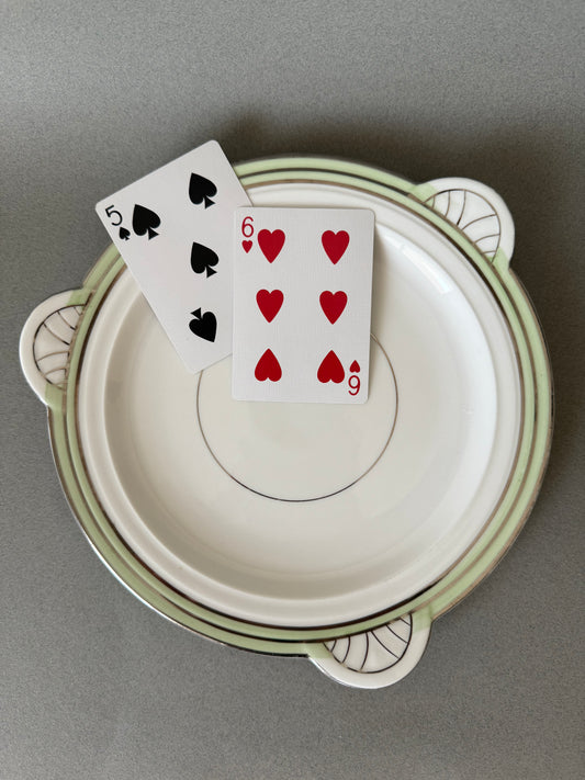 Art deco plate