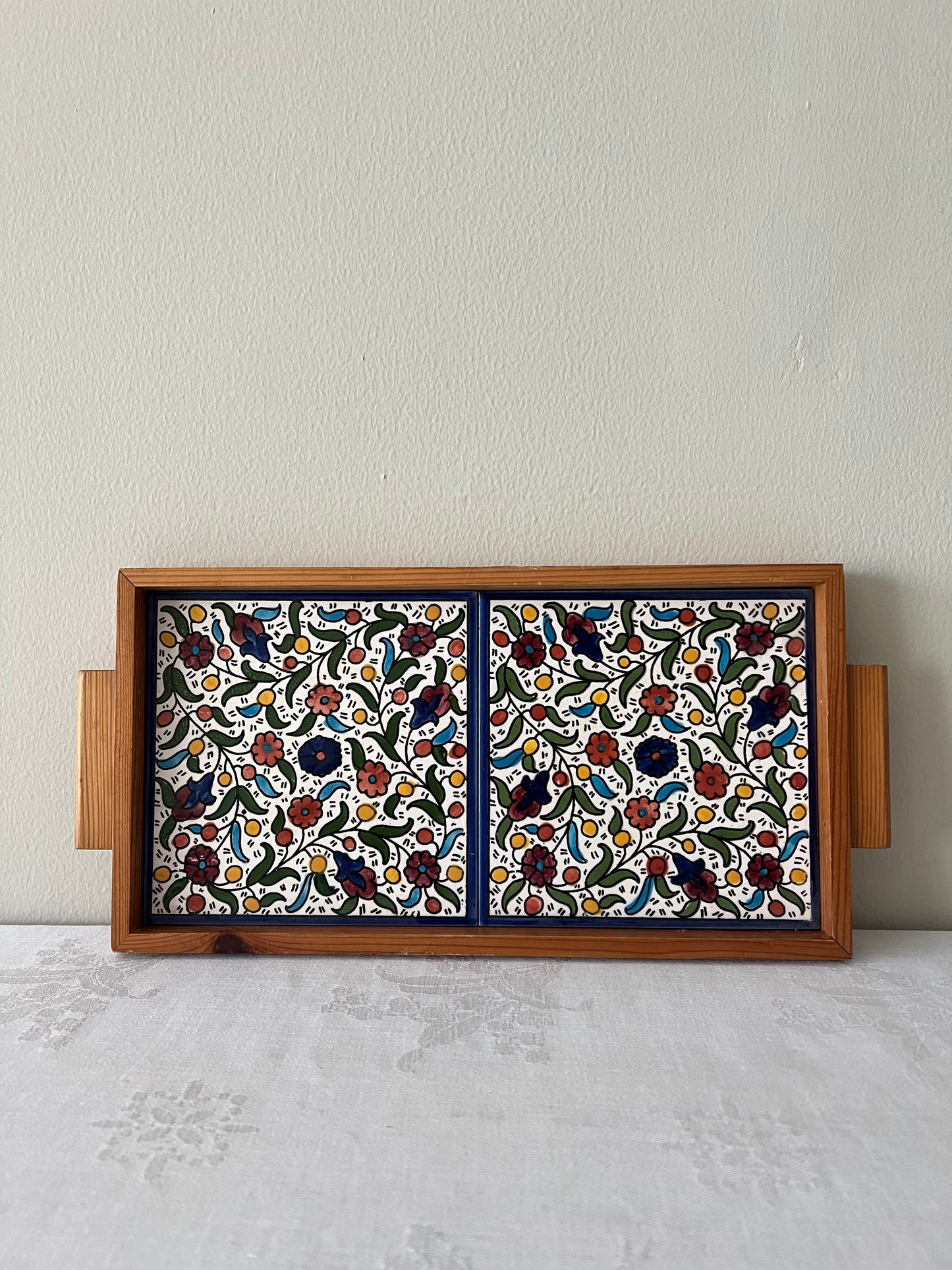 Tiled tray