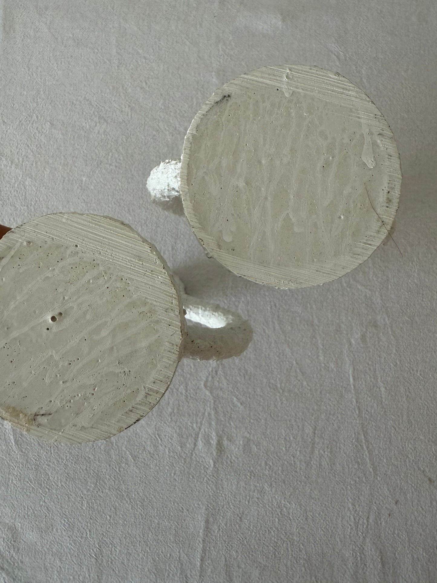 Textured candle stick holders