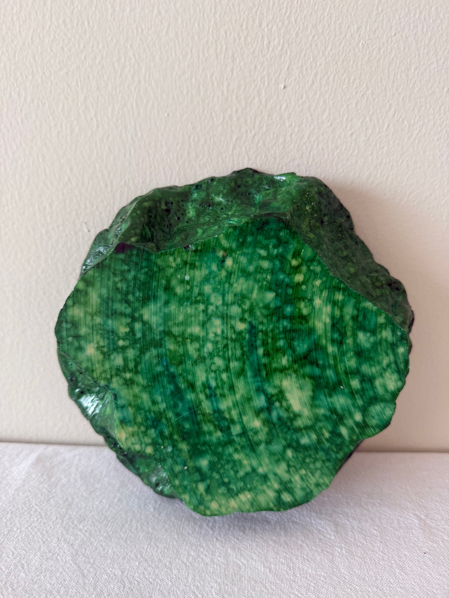 Green dish