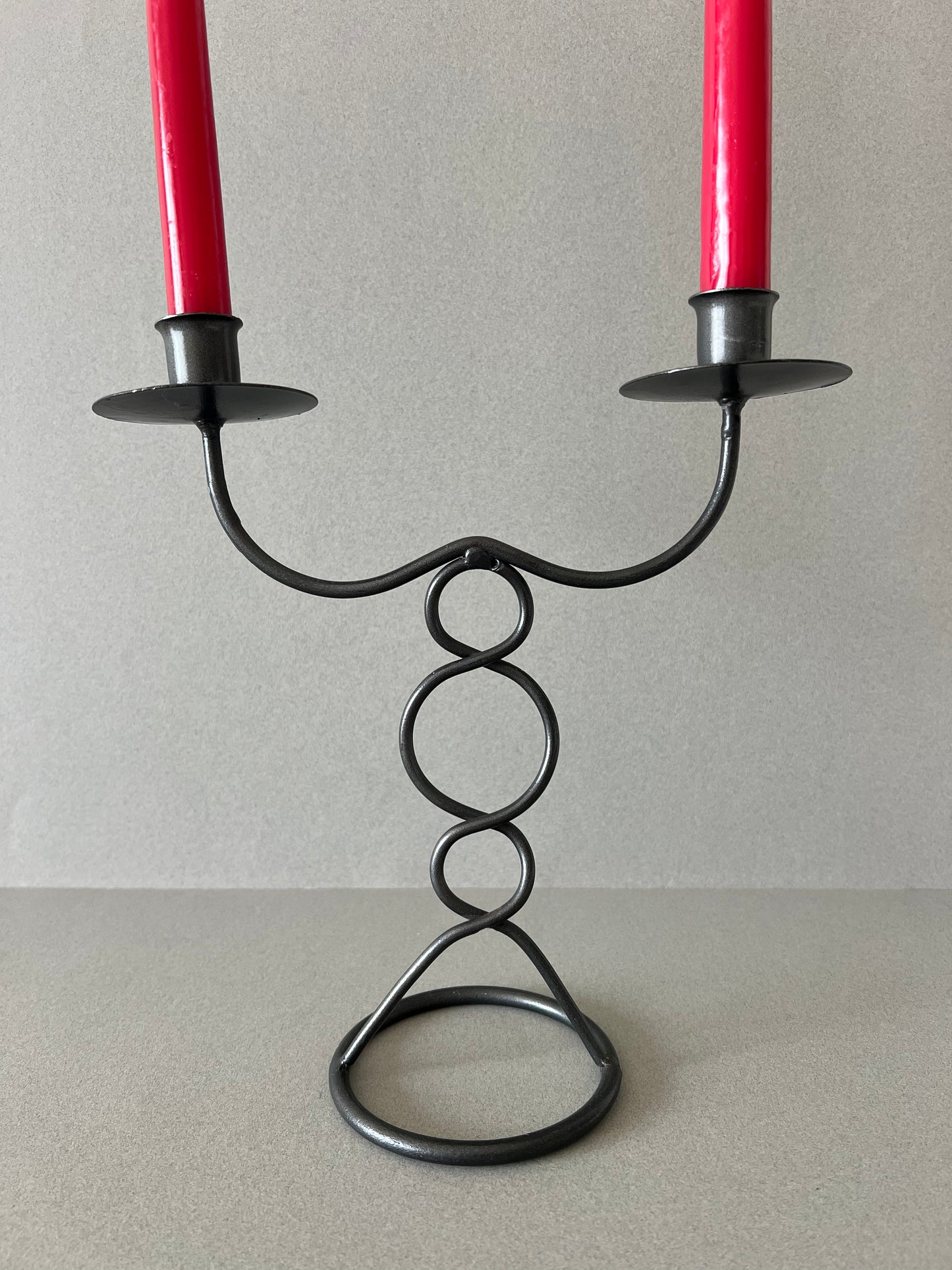 Candle stick holder duo