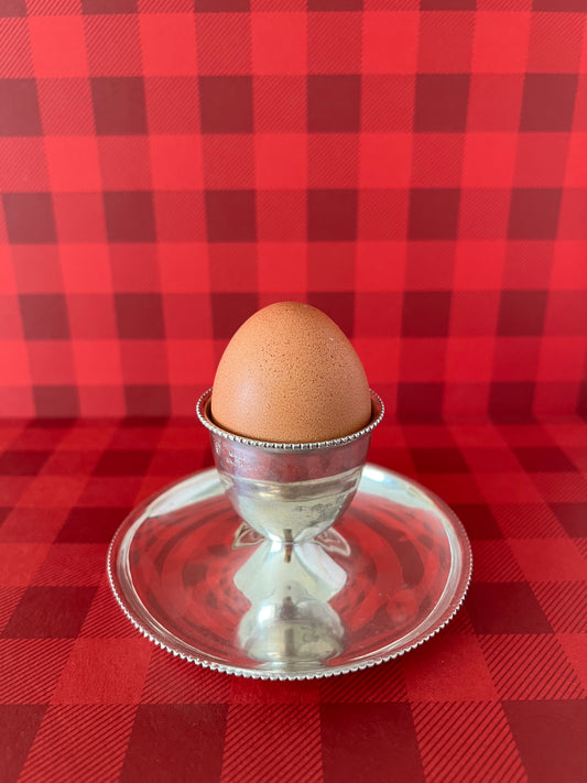 Silver plated Egg cup
