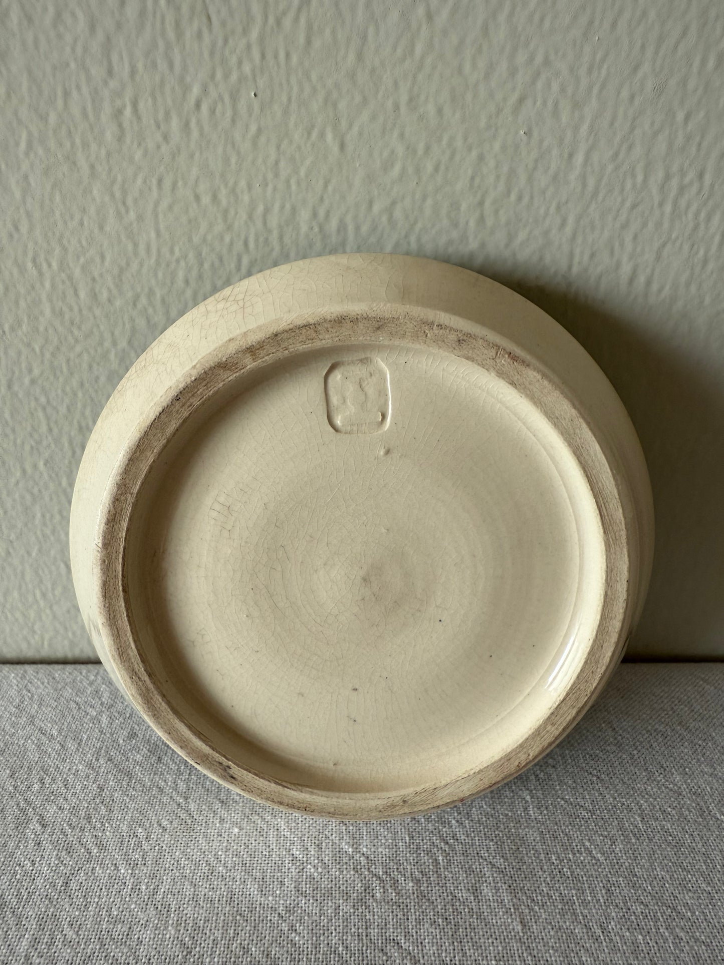 Ceramic egg cup in blue