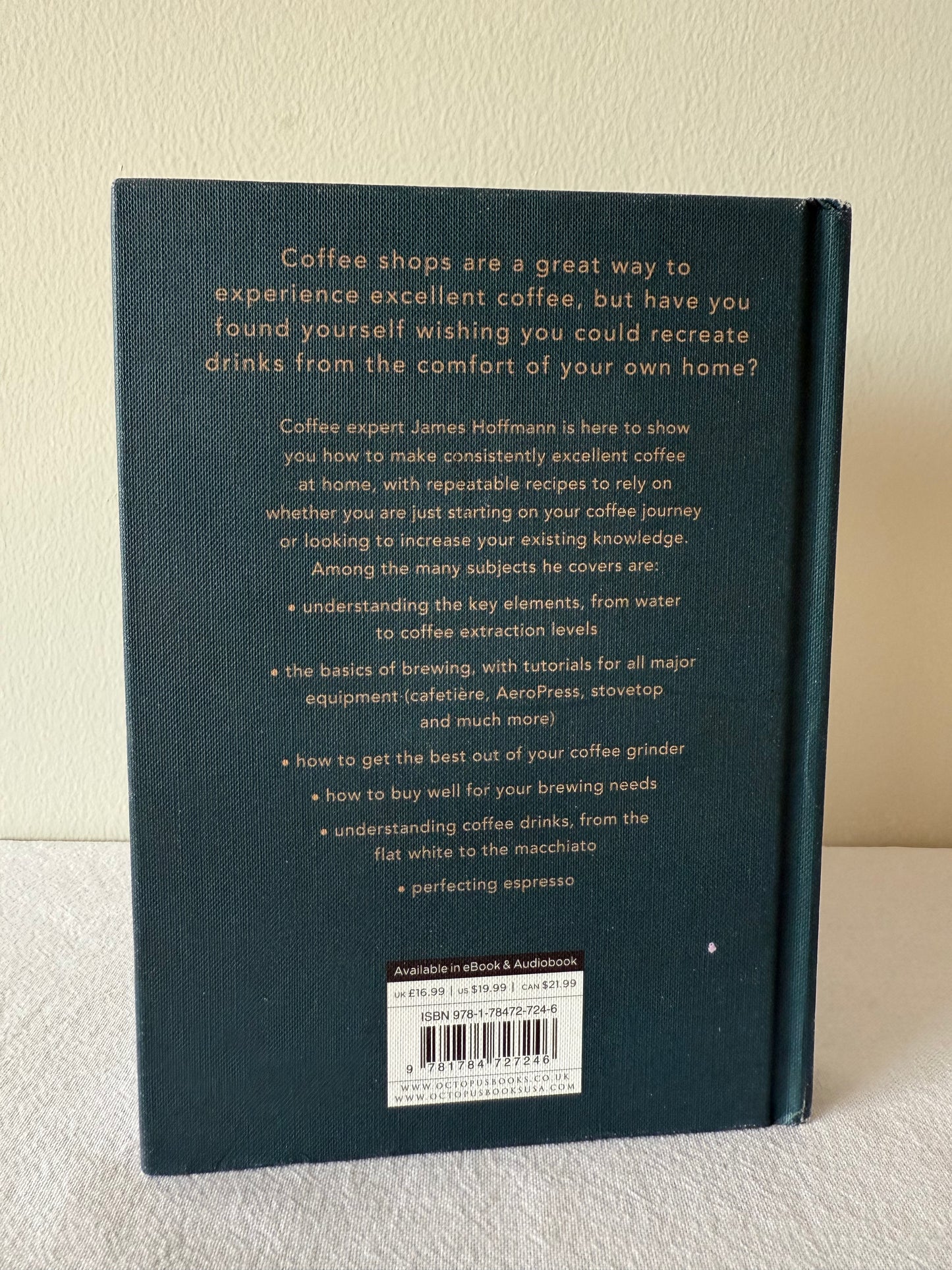 James Hoffmann coffee book
