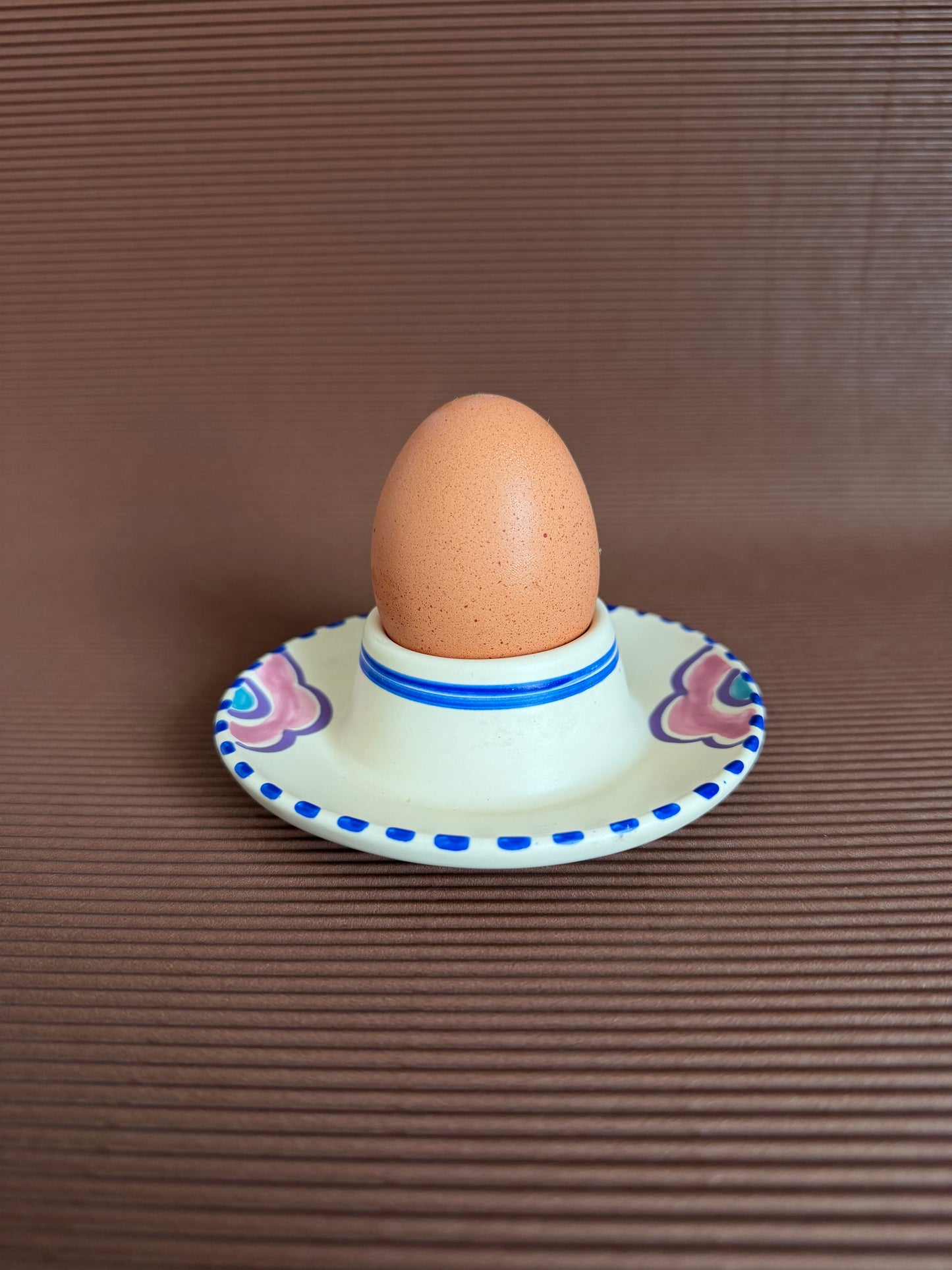Honiton pottery egg cup