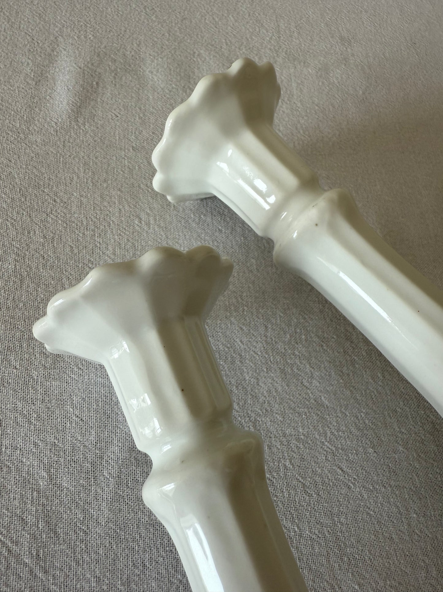 Art deco candle holders