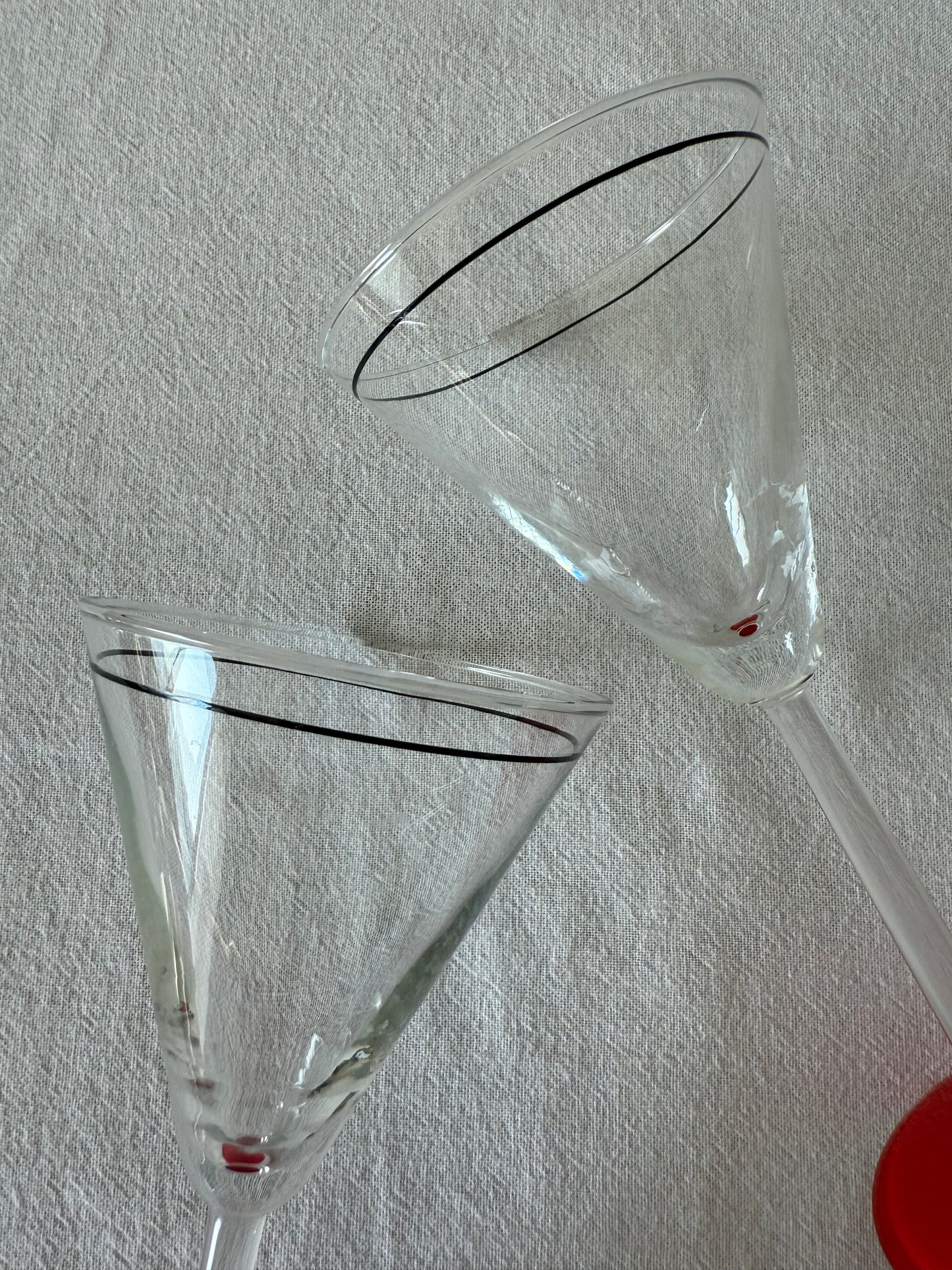 Martini glasses