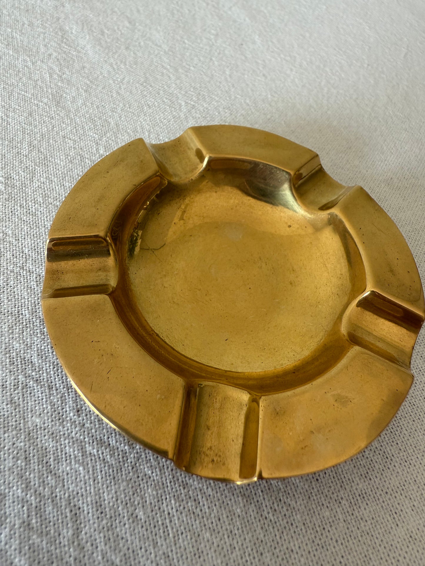 20's antique brass mini tray
