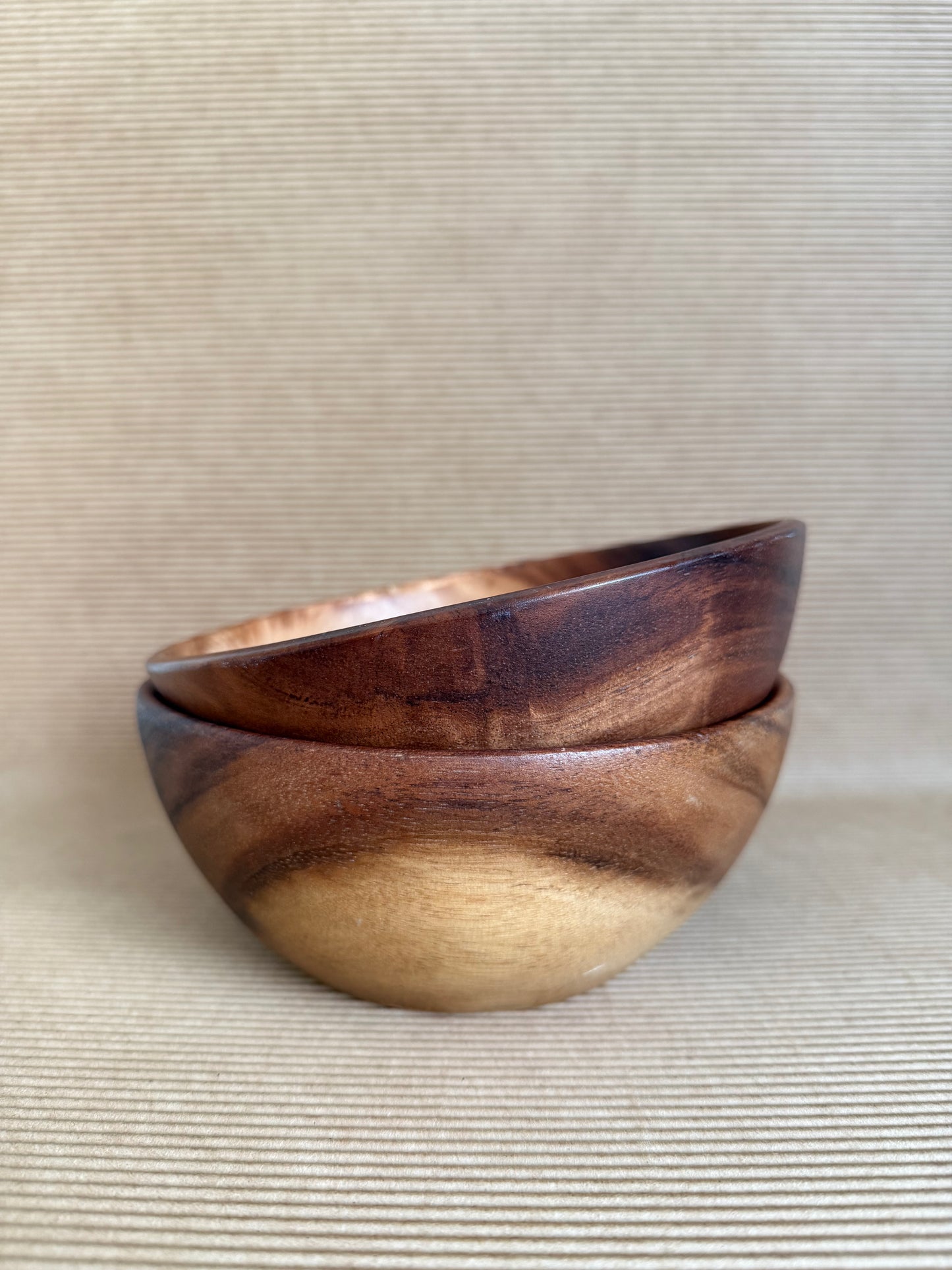 Wooden bowls