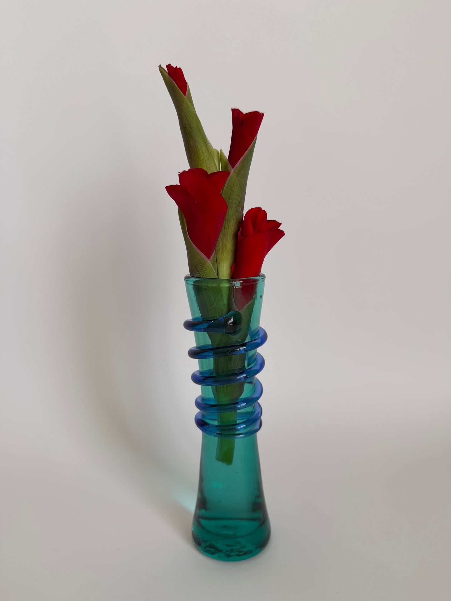 Glass bud vase