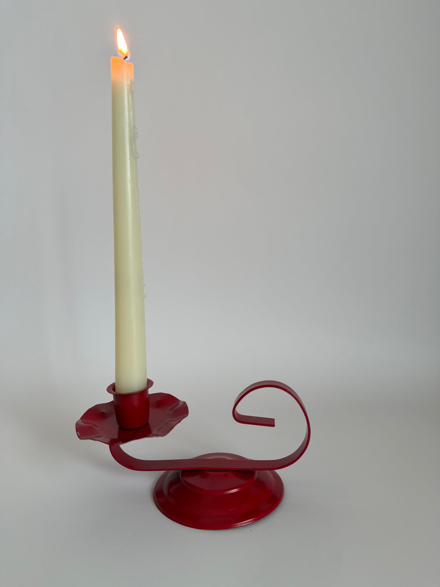 Chamberstick candle holder