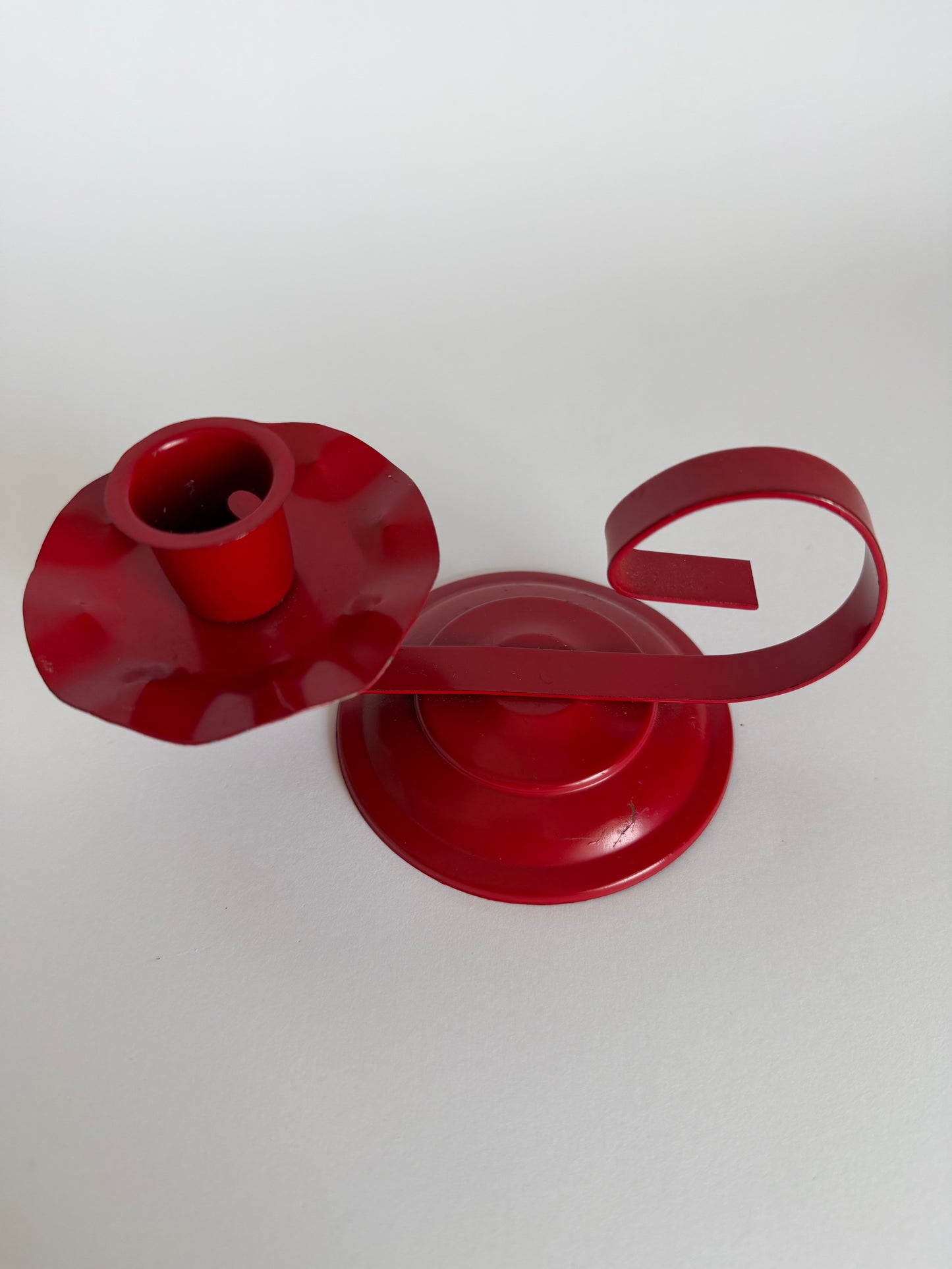 Chamberstick candle holder