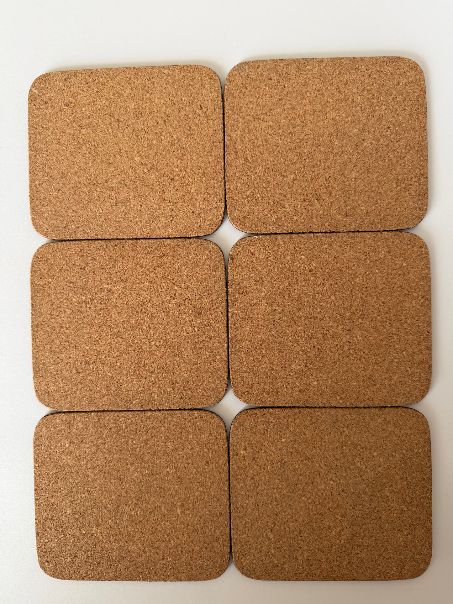 Floral coasters
