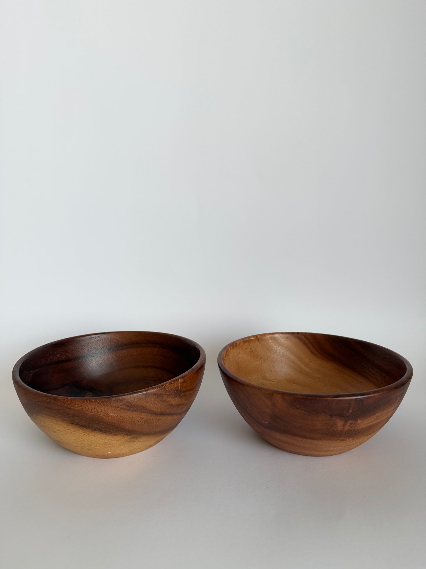 Wooden bowls