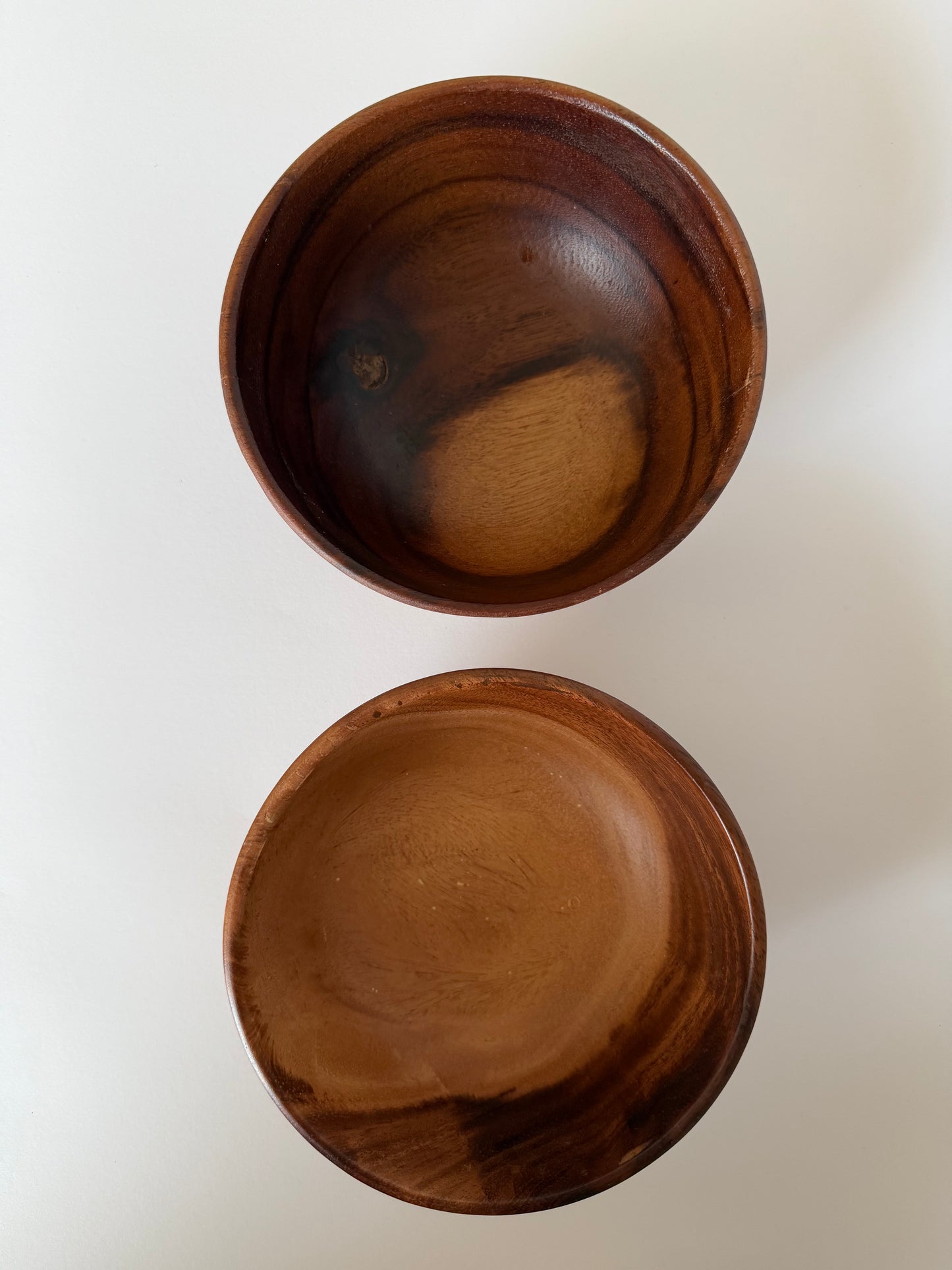 Wooden bowls