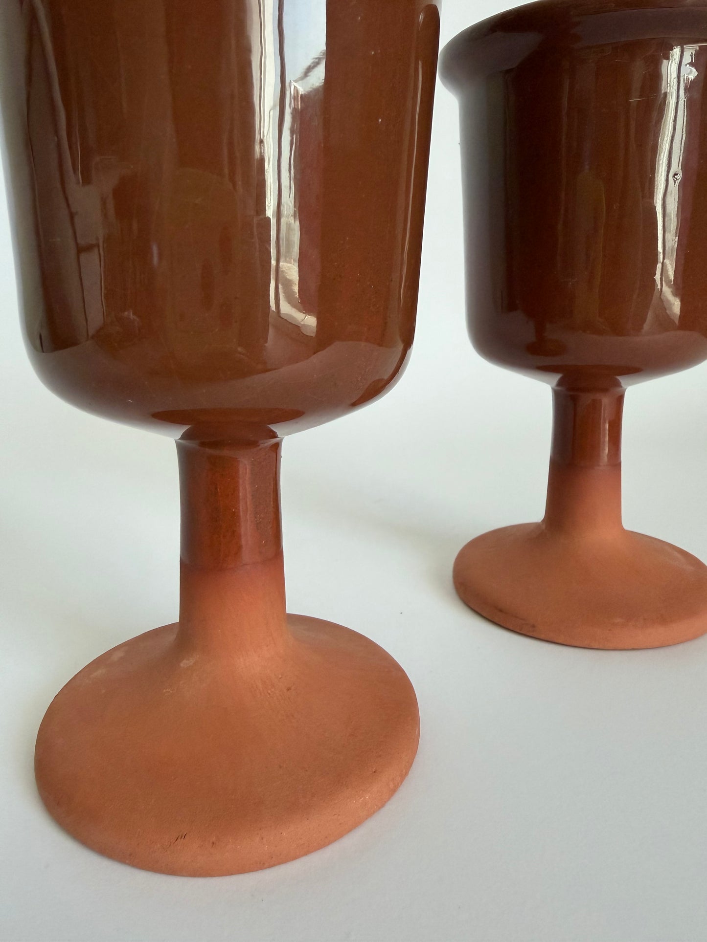 Terracotta base cups