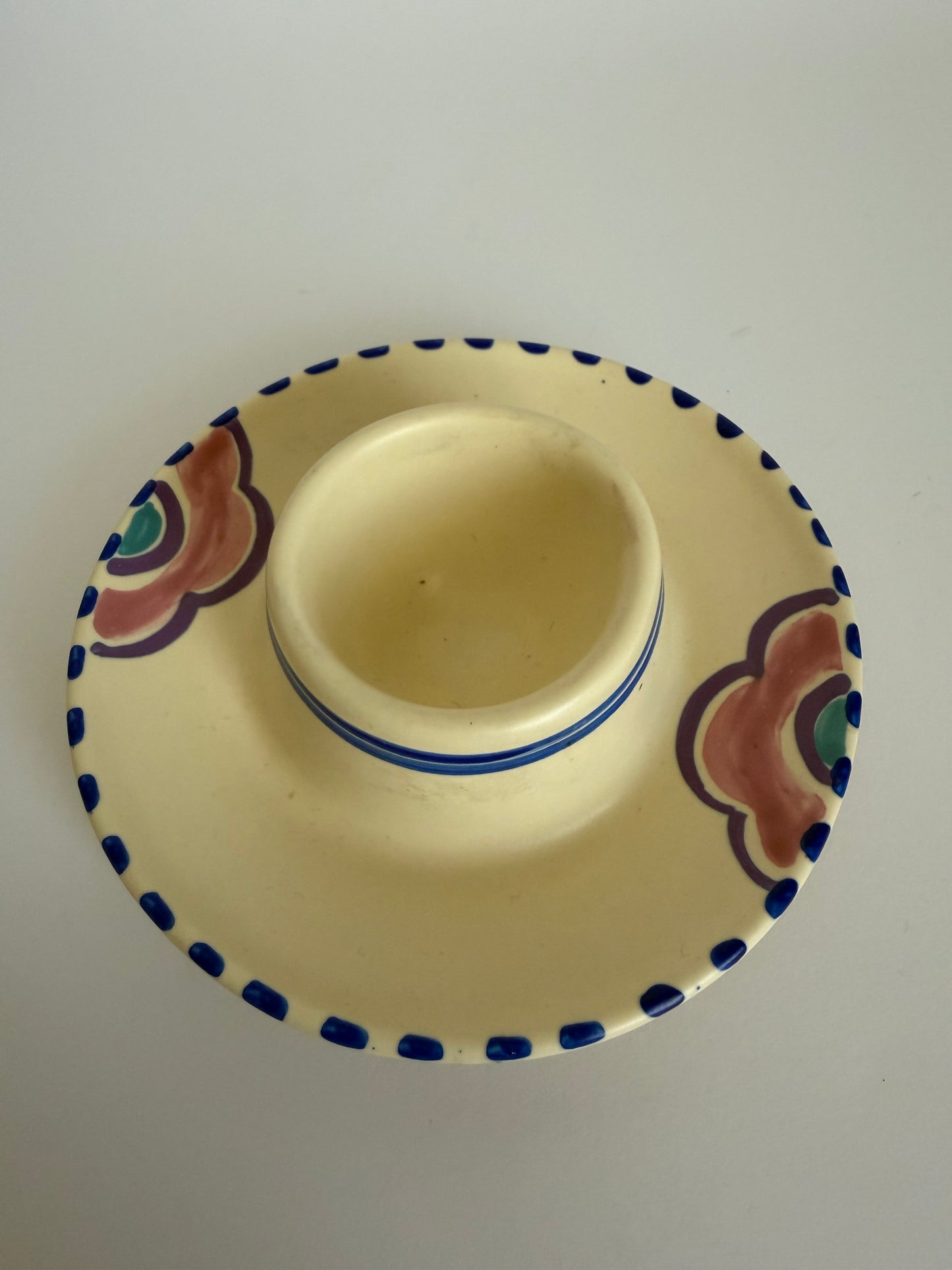 Honiton pottery egg cup