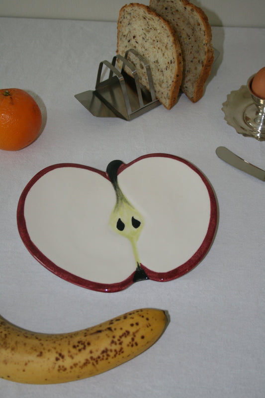 Italian apple plate