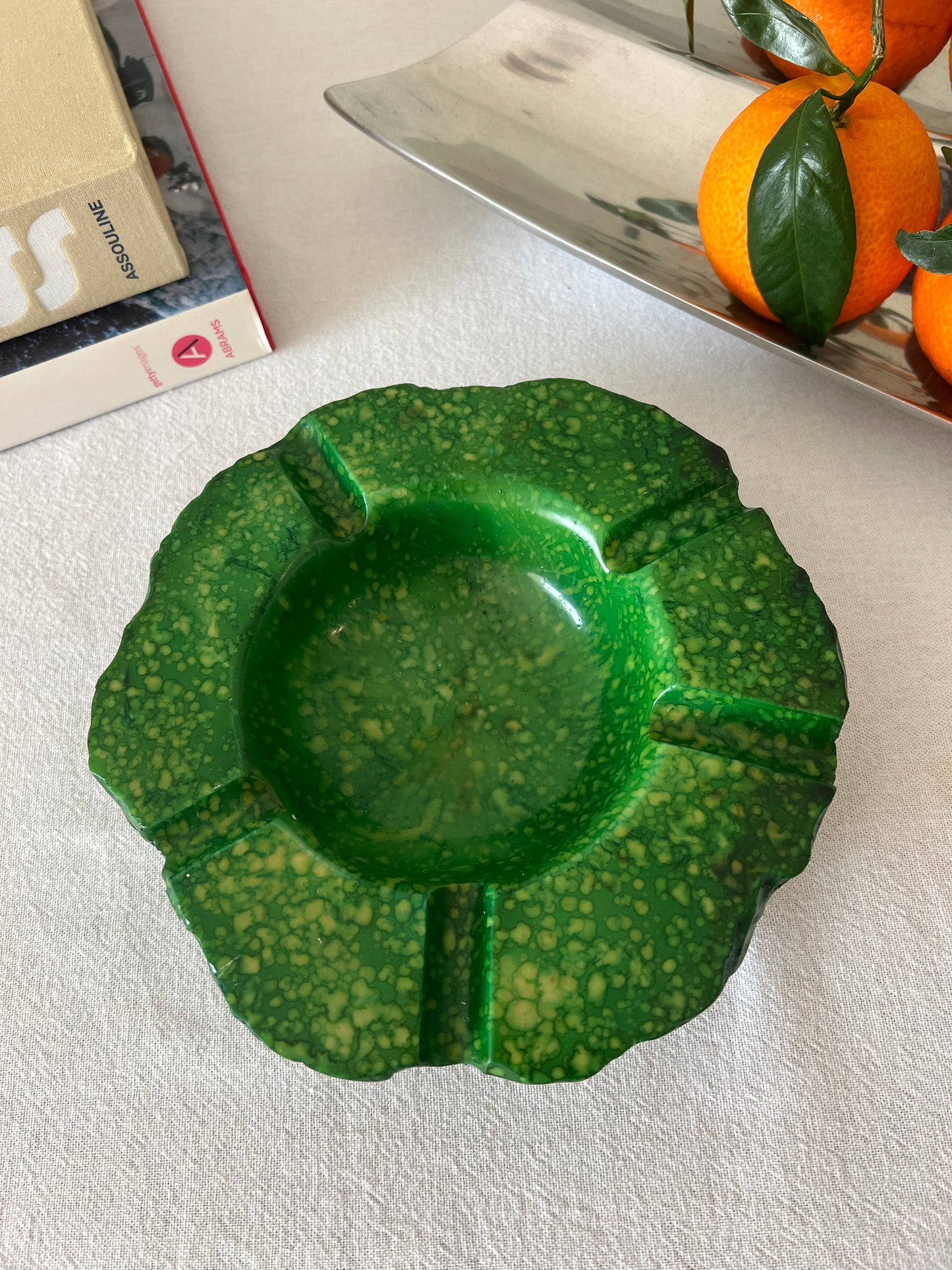 Green dish