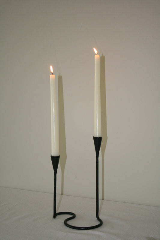 Brutalist handmade candle holder