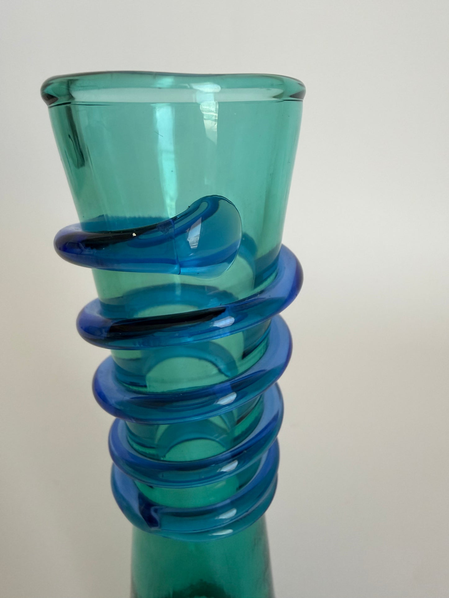 Glass bud vase