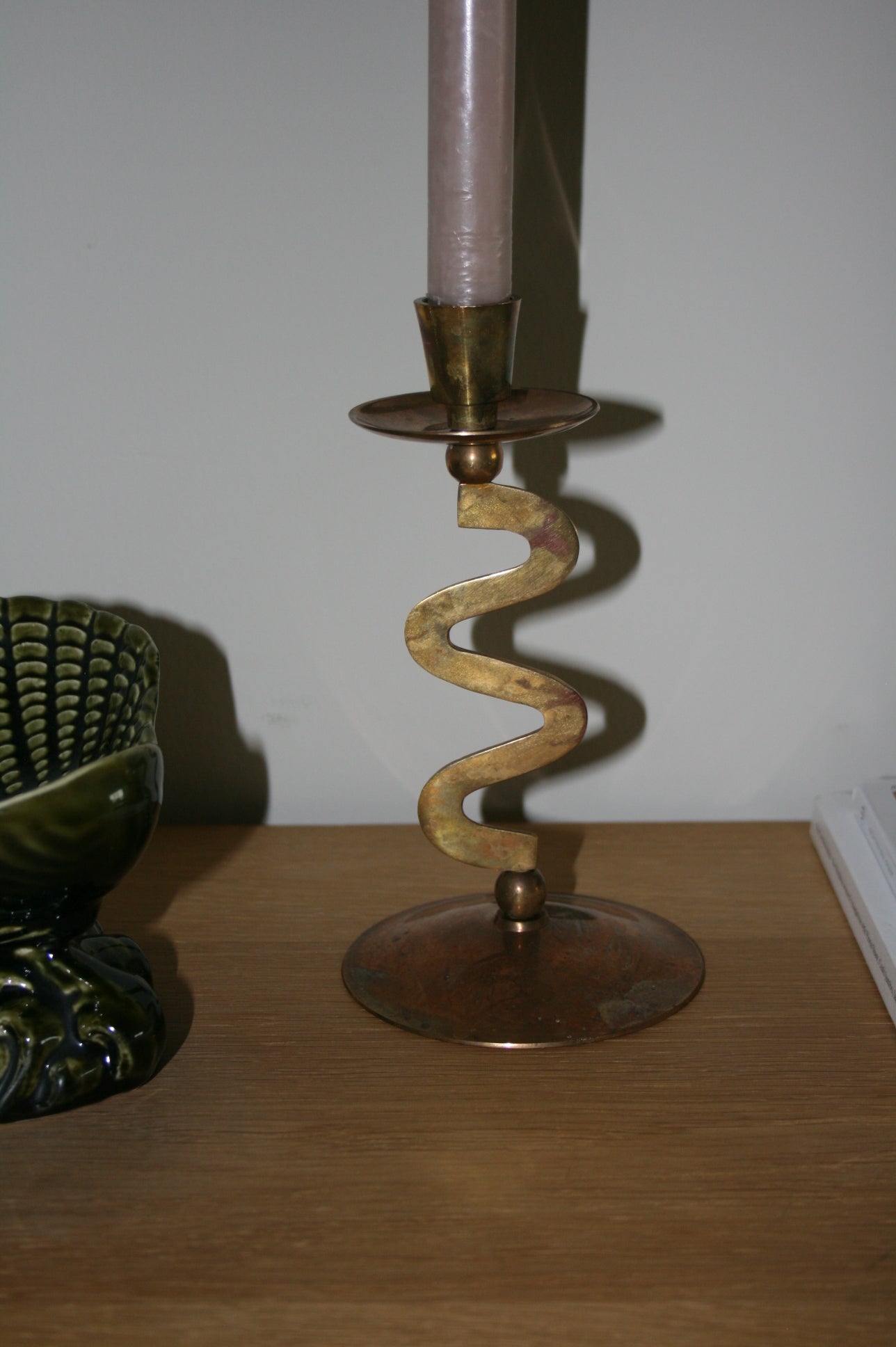 Brass candle stick holders