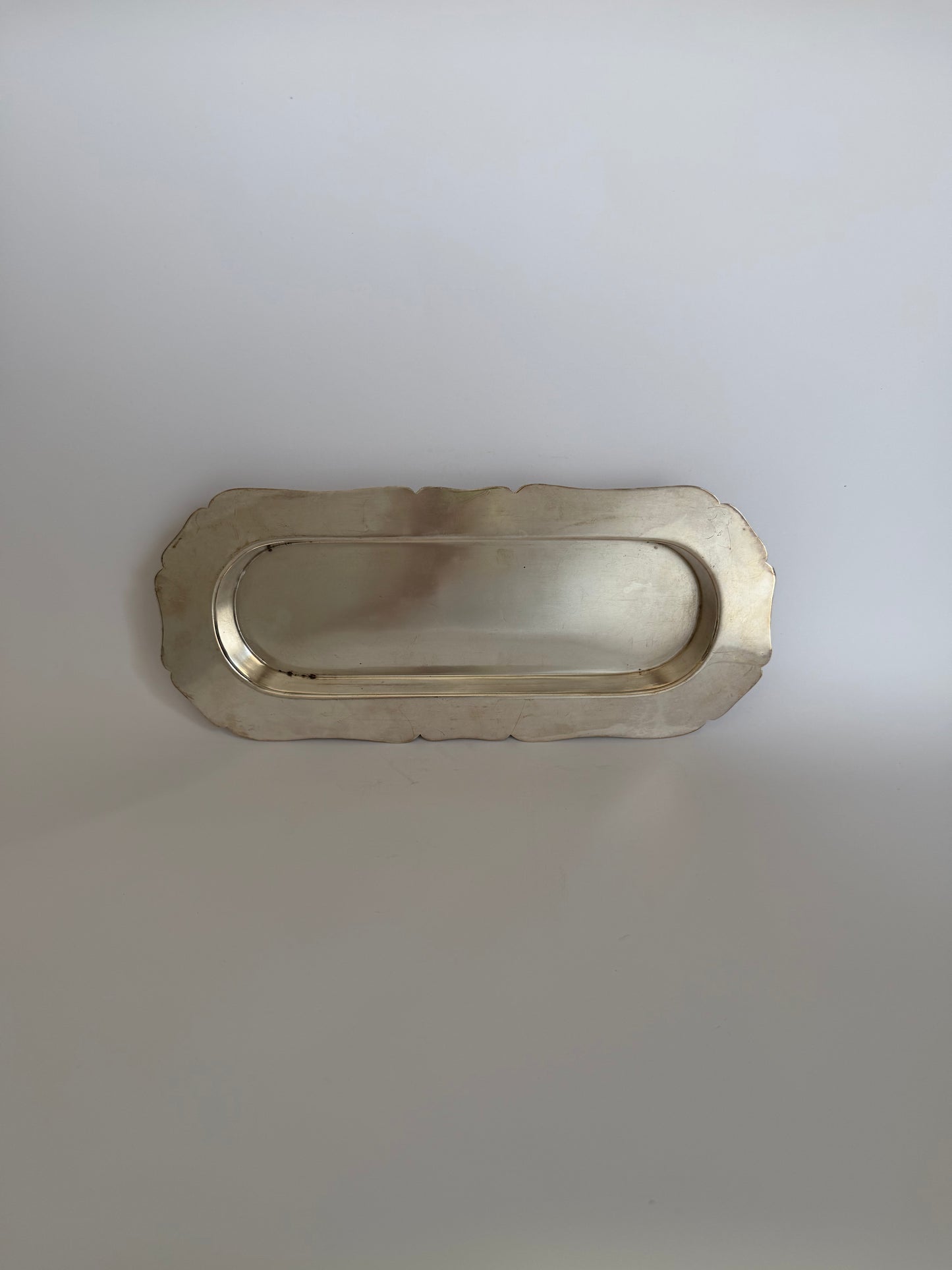 Silver plated tray