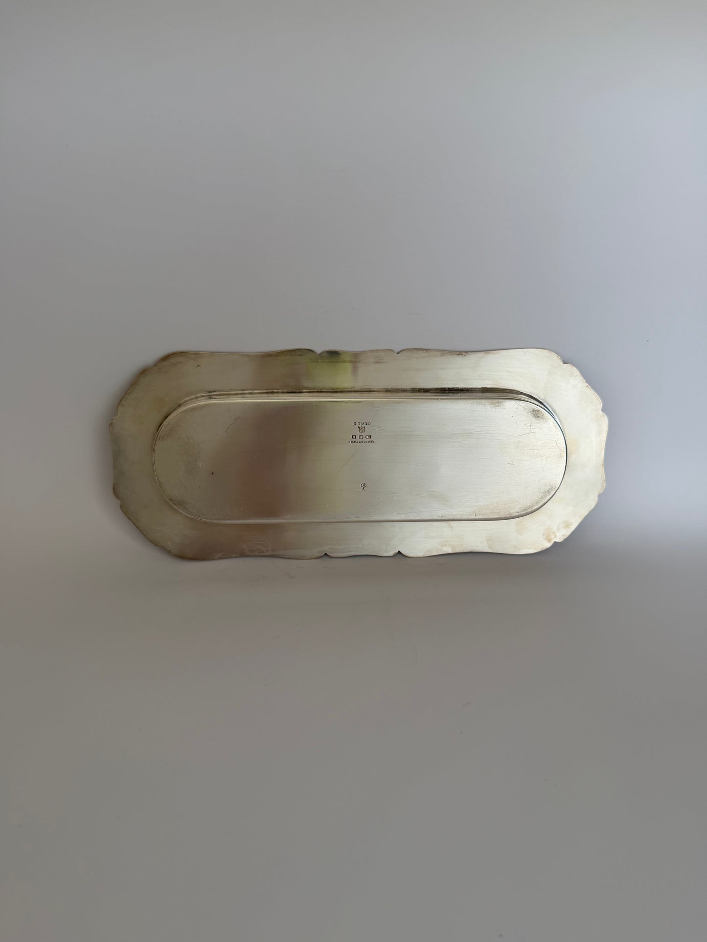 Silver plated tray
