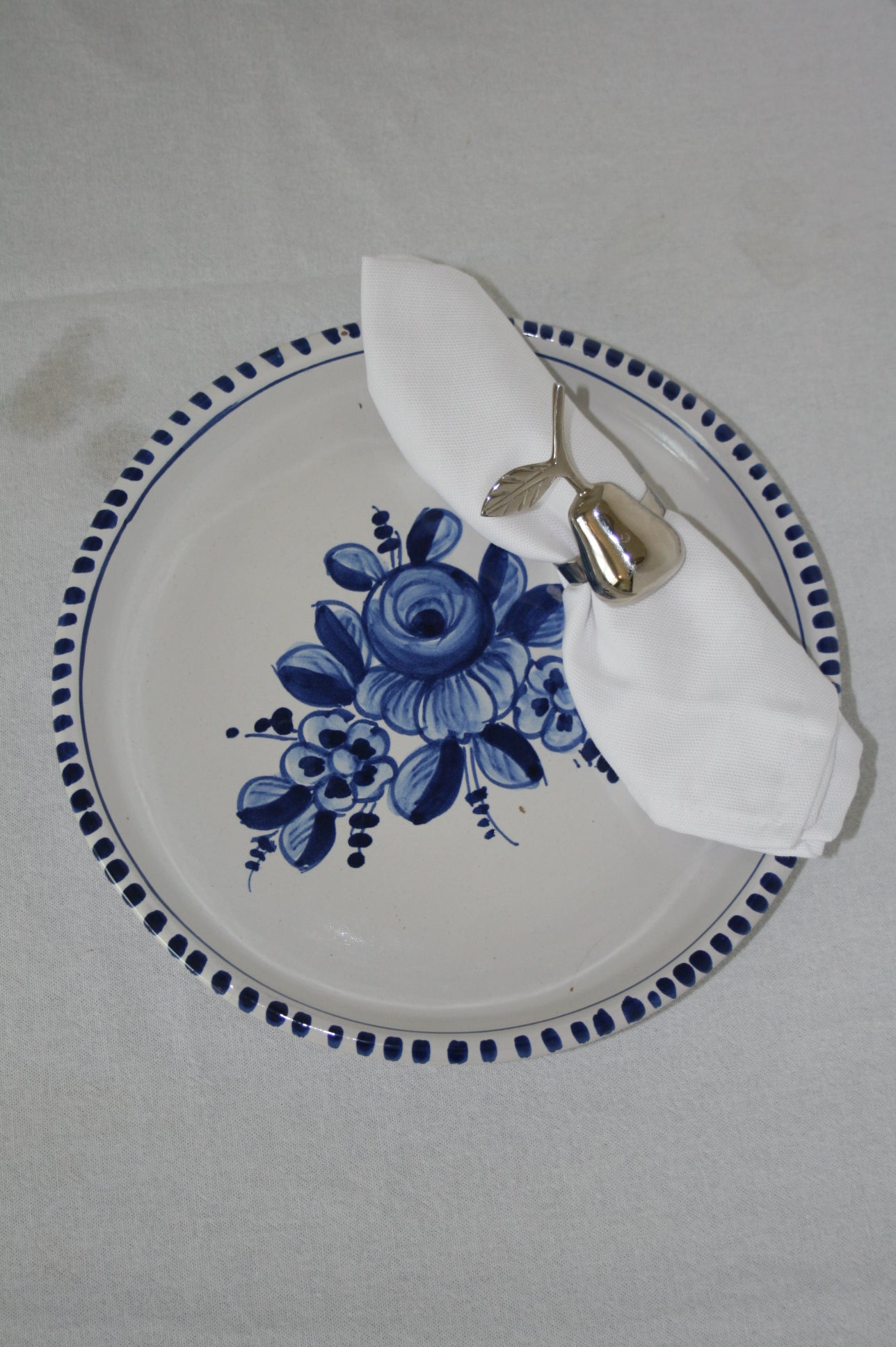 Hand painted Italian plate