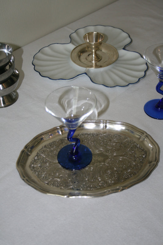 Silver plated tray