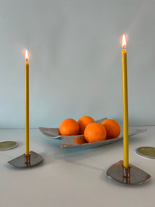 Cast Aluminium 90s Vintage sculptural dish