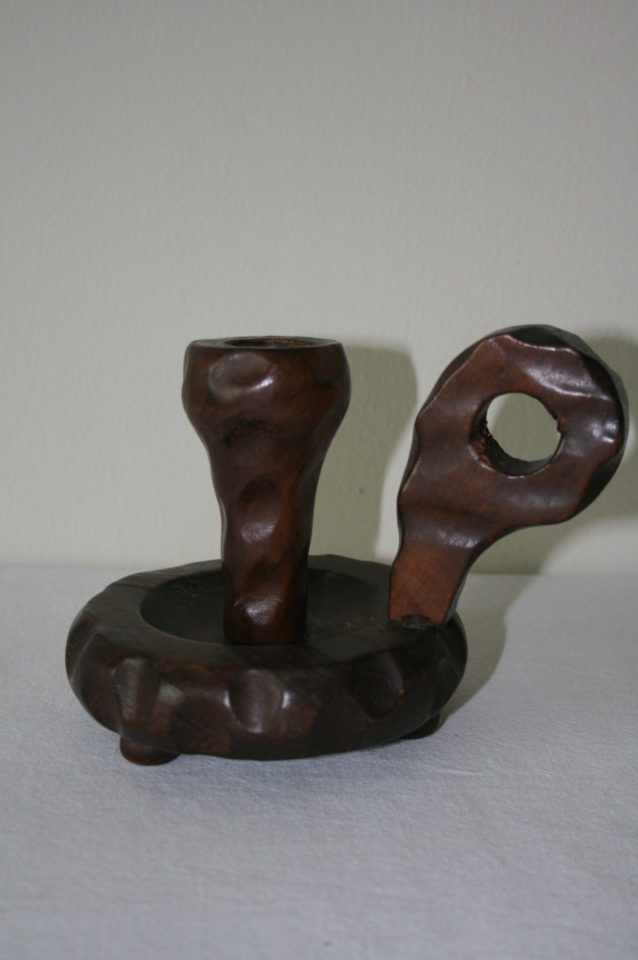 Spanish Pigot candle stick holder